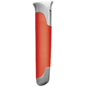 Зажигалка; красный; 1,5х8,3х1,4 см; металл, пластик