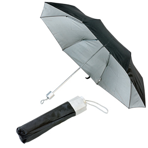 Зонт складной с пластиковой ручкой 