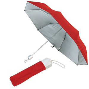 Зонт складной с пластиковой ручкой 