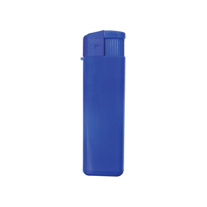 Зажигалка пьезо ISKRA, синяя, 8,24х2,52х1,17 см, пластик/тампопечать